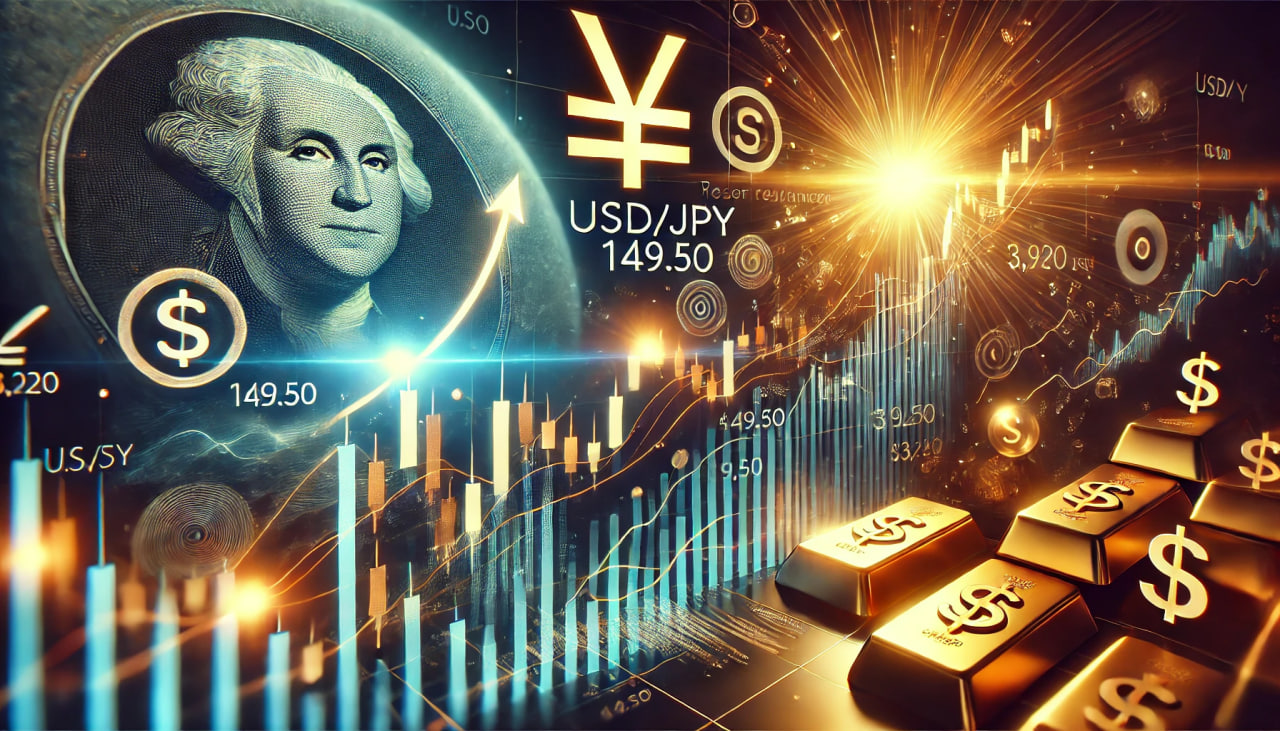 USD/JPY Approaches 149.50 Level