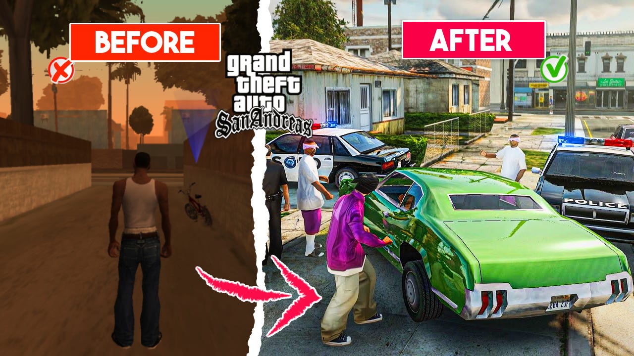 Download GTA San Andreas DirectX 3.0 Mod