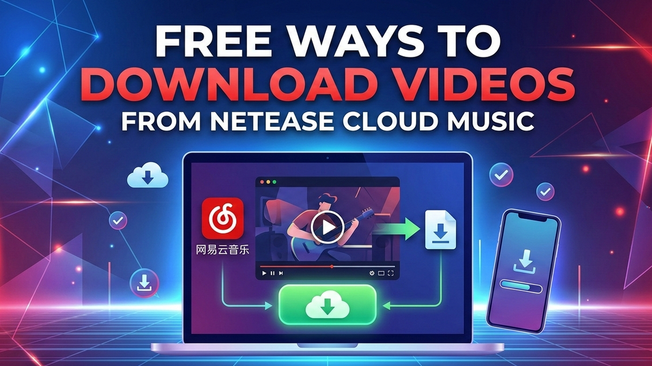(Free!) How to Download Videos from NetEase Cloud Music?