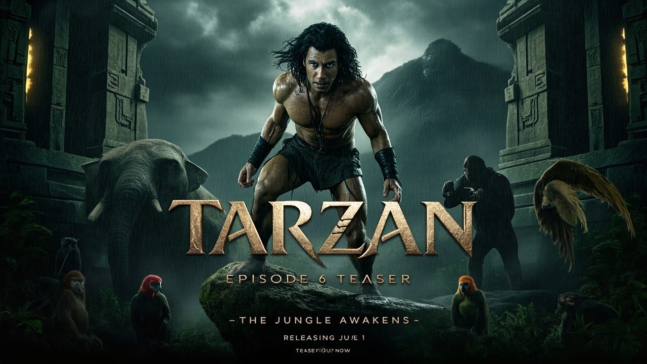 🌿 TARZAN — Episode 6 Teaser | “The Jungle Awakens” | Releasing June 1 | Fantasy Film