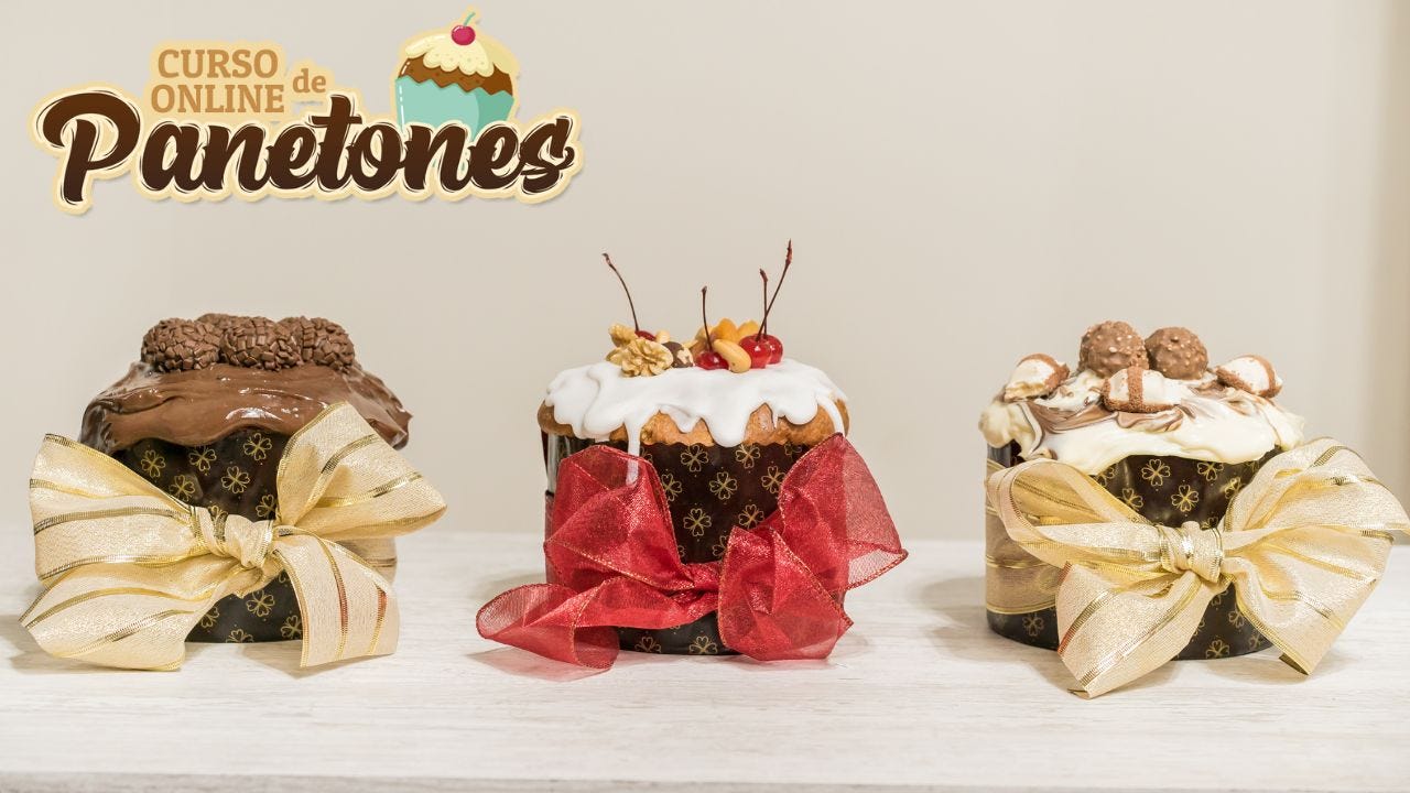 CURSO COMPLETO DE PANETONES E CONFEITARIA PARA O NATAL — APRENDA RECEITAS PARA LUCRAR MUITO!