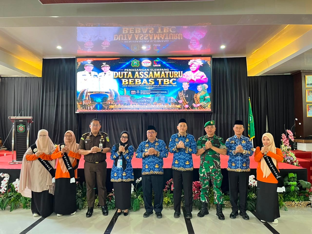 Perkuat Komitmen Eliminasi TBC, Lapas Takalar Dukung Gerakan Assamaturu Bebas TBC