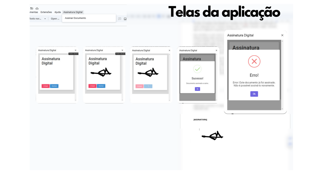 Criando um Sistema de Assinatura Digital no Google Docs com Apps Script.