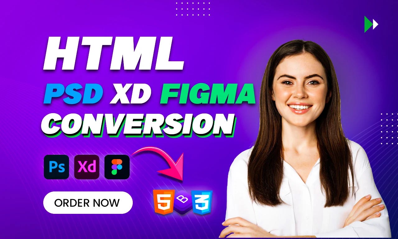 I will convert psd figma, or xd to html using bootstrap css