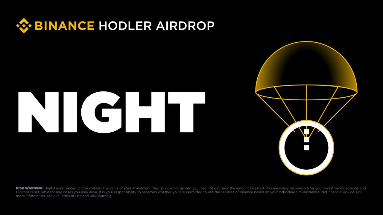 Binance HODLer Airdrops : NIGHT