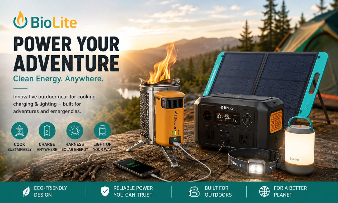 BioLite Portable Power & Outdoor Gear for Every Adventure