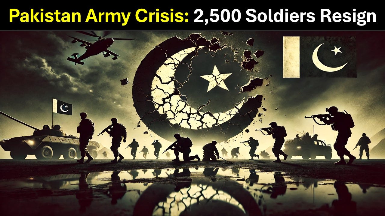 Pakistan Army Crisis: 2,500 Soldiers Resign Amid Rising Insurgency & Officer-Soldier Divide