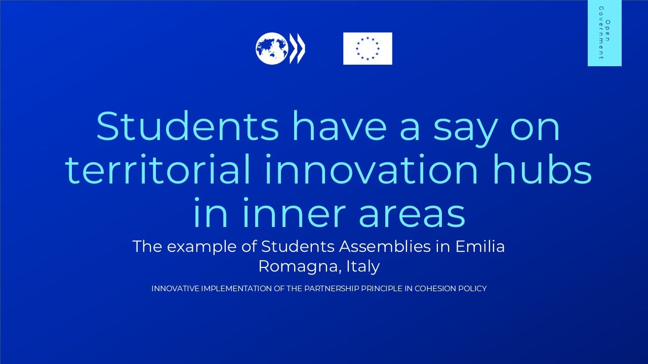 Students have a say on territorial innovation hubs in inner areas