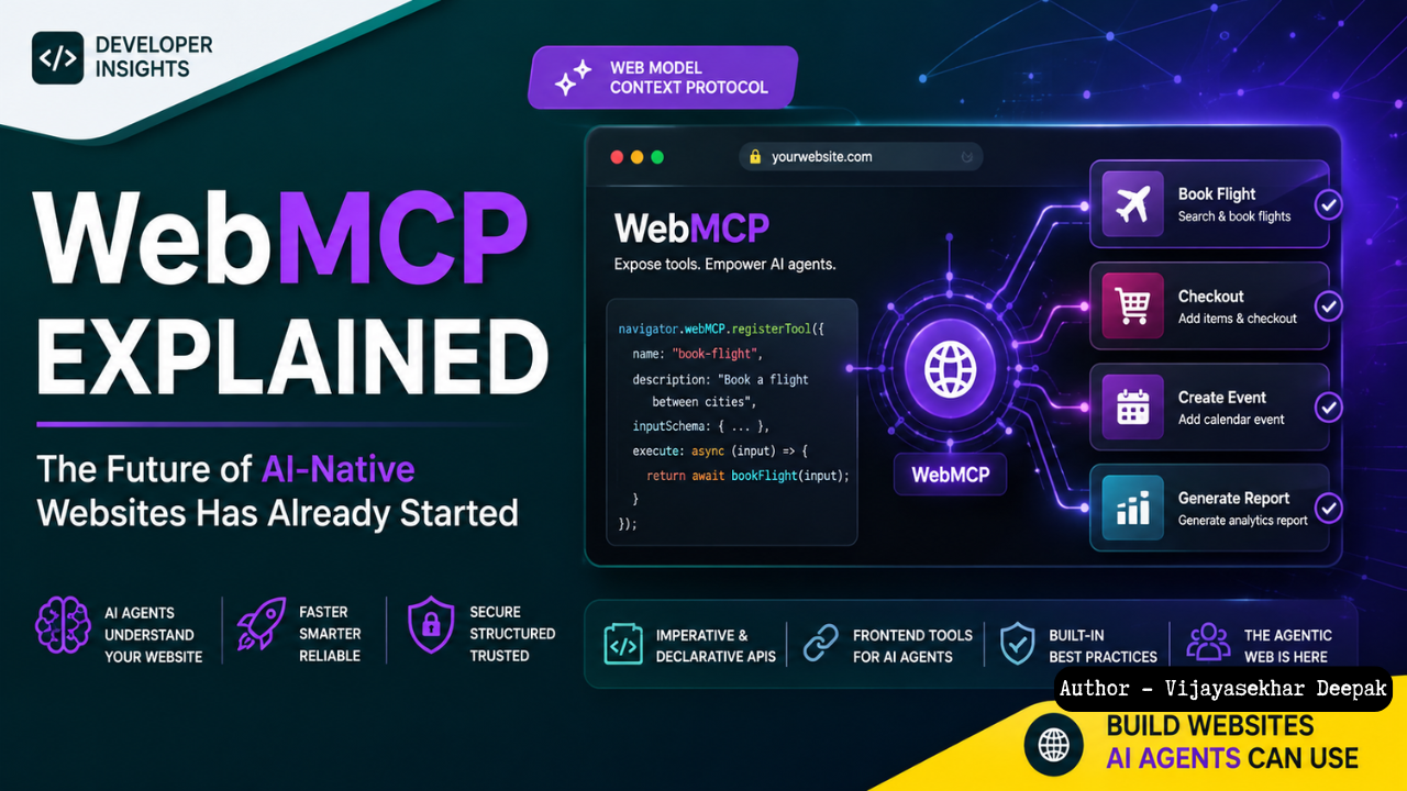 WebMCP: The Future of AI-Native Websites