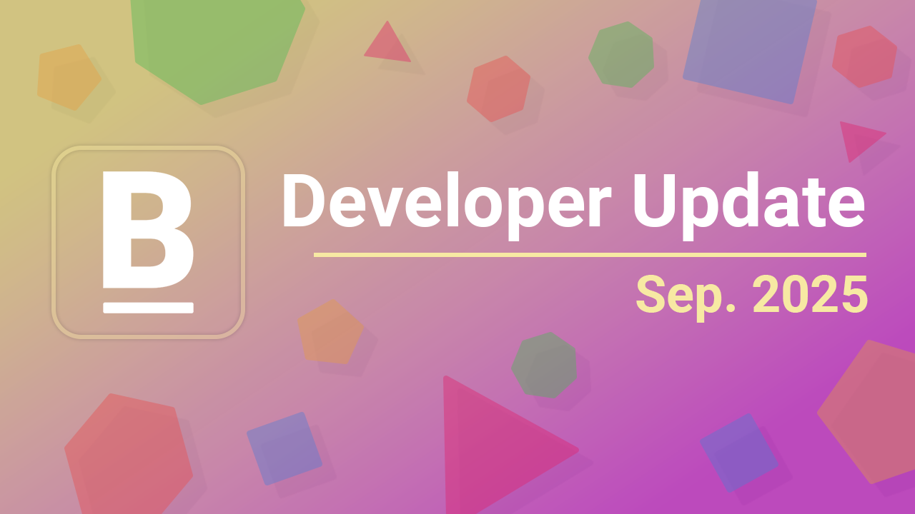 Developer Update: September 2025
