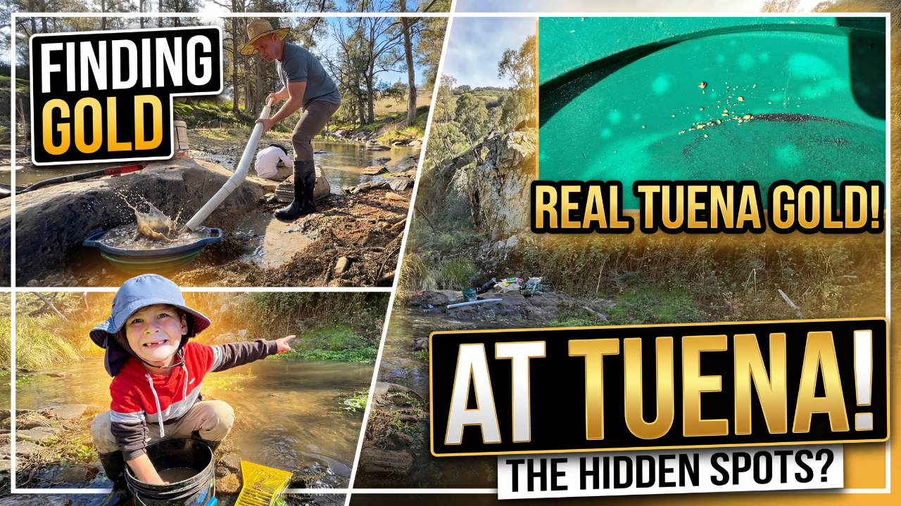 Finding GOLD Pickers in Tuena NSW! (First Time)