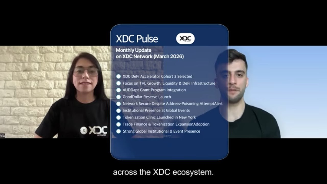 What’s Driving XDC’s Growth? DeFi, Tokenization & Global Expansion | XDC Pulse March 2026