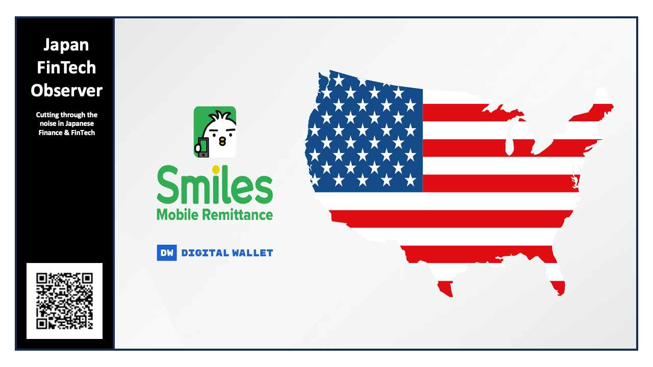 Japan’s Top Remittance App “Smiles” Launches in U.S., Targeting USD 50bn+ Migrant Market