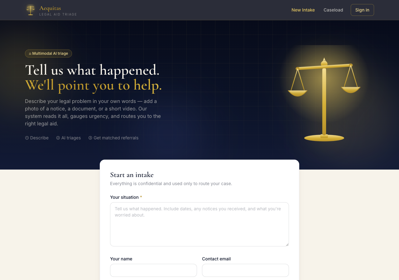 How I Built a Legal Intake and Triage App with Claude Code and Momen Backend