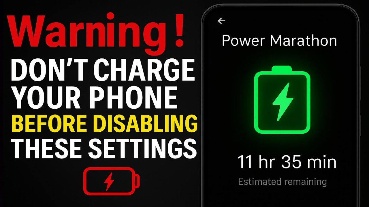 ⚠️ You’re Charging Your Phone All Wrong — And It’s Slowly Killing Your Battery