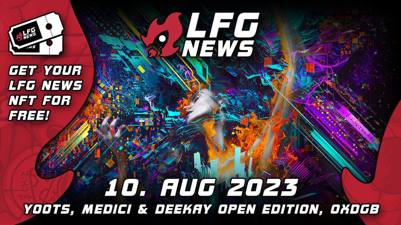 y00ts migrating to Ethereum, Opepen / Pudgy Penguins teaser and Cozomo de’ Medici / DeeKay Motion…