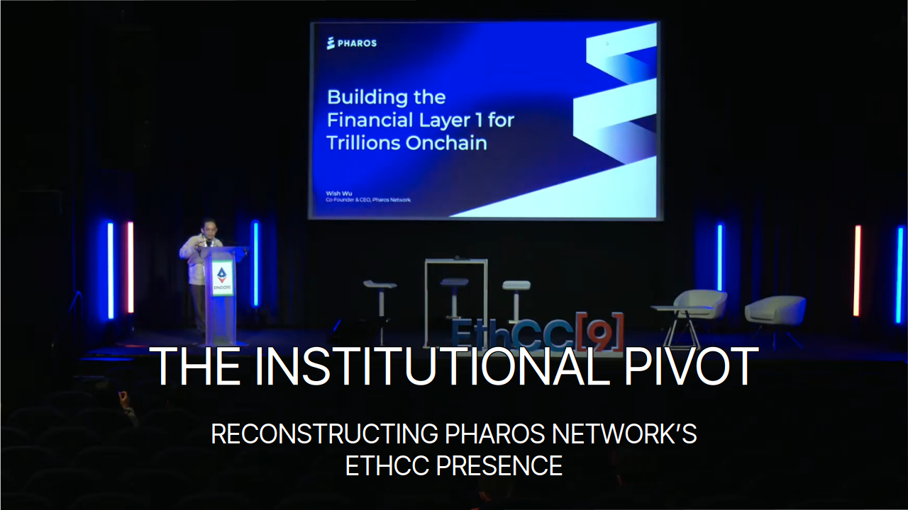 The Institutional Pivot: Reconstructing Pharos Network’s EthCC Presence