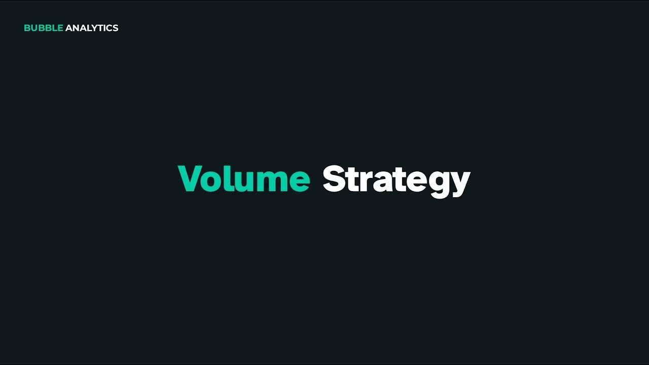 A Volume Based Strategy