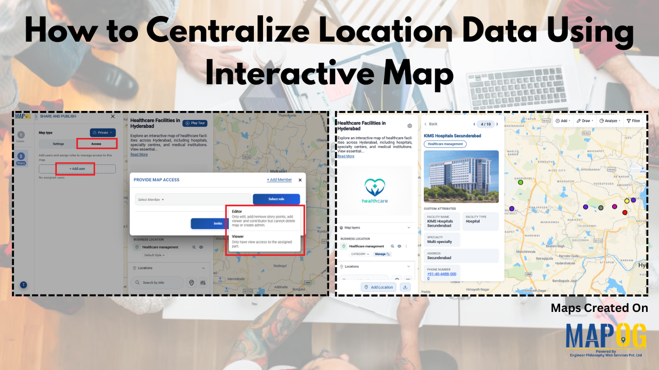 How to Centralize Location Data Using Interactive Map