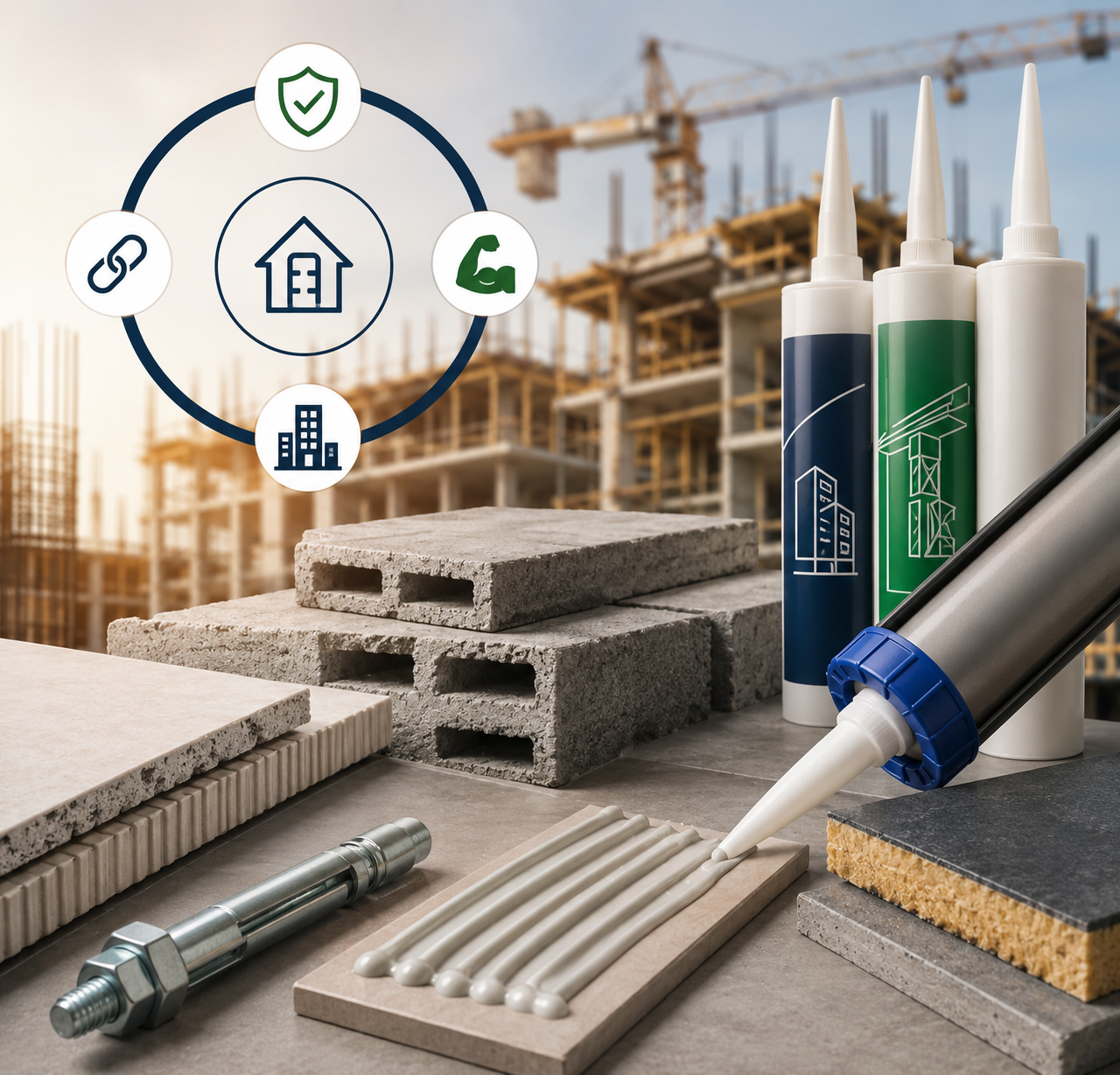 Which Adhesives for Construction Chemicals Improve Durability and Structural Performance?