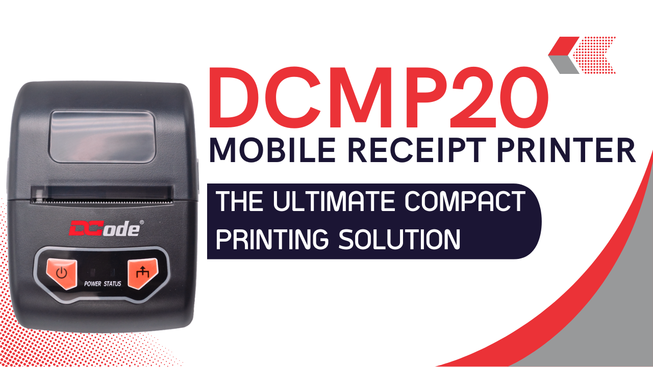DCMP20 Mobile Receipt Printer: The Ultimate Compact Printing Solution