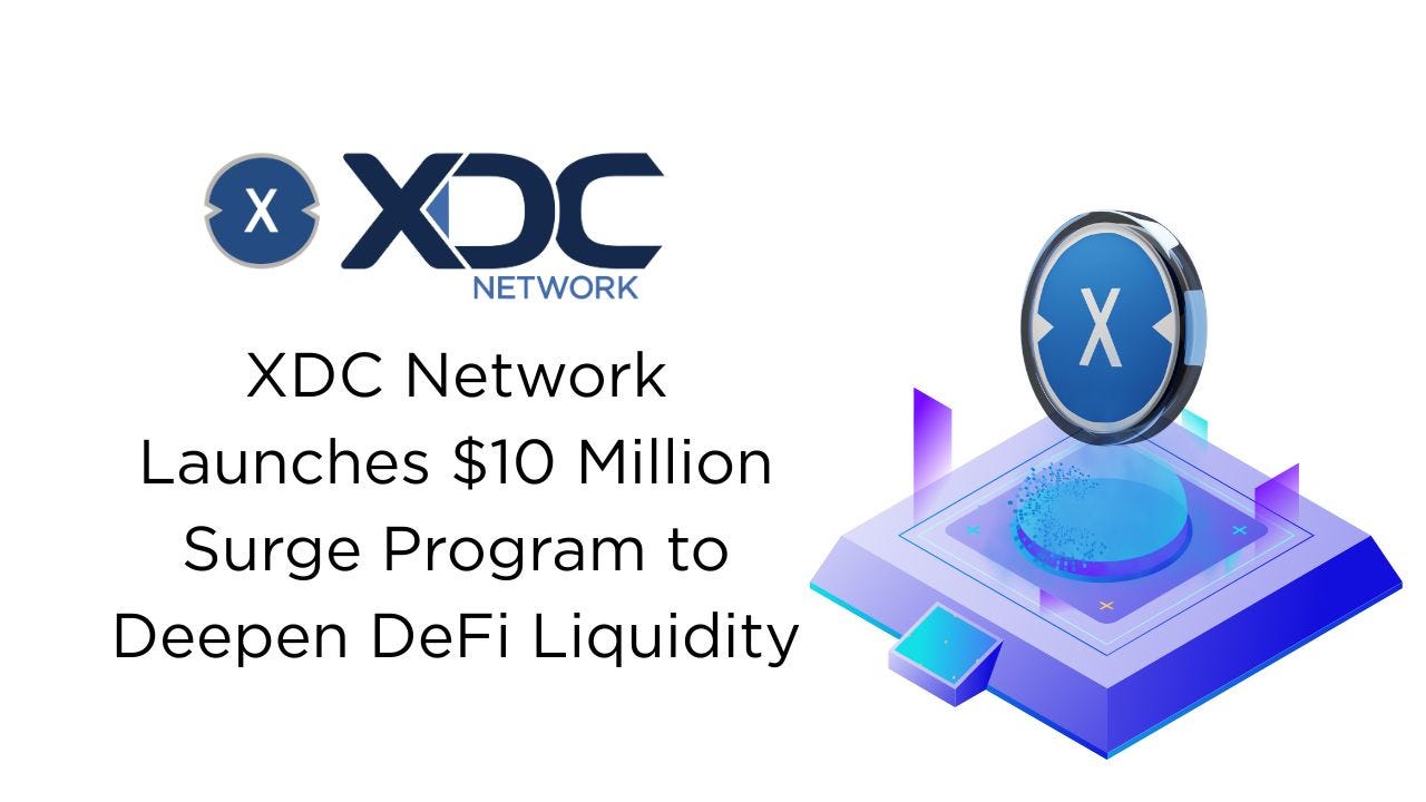 XDC Network Launches Surge Program Epoch 001