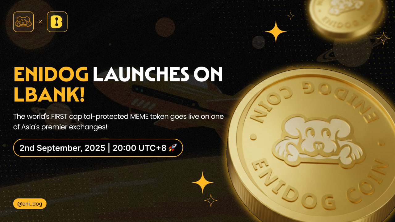 ENIDOG Officially Launches on LBank — A New Era Begins