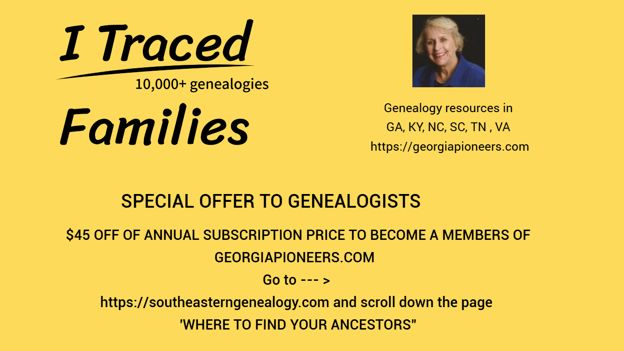 Genealogists! Looking for a Bargain?