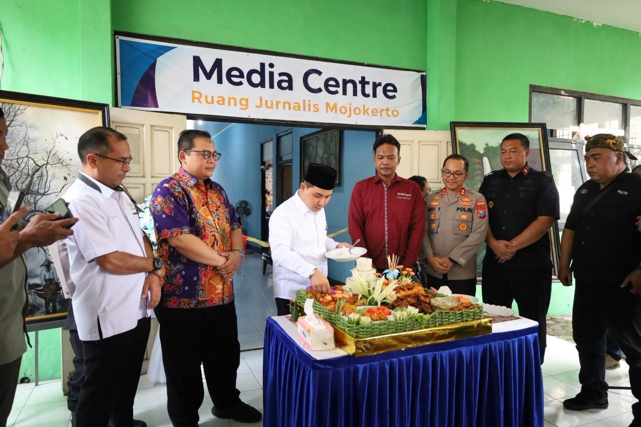 Kepala Lapas Mojokerto Hadiri Tasyakuran Media Center, Perkuat Sinergi Dengan Forkopimda dan Insan…