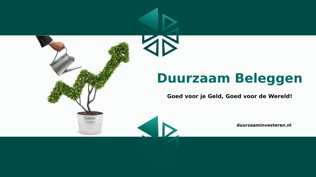 Duurzaam Beleggen: Goed voor je Geld, Goed voor de Wereld!