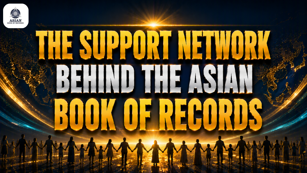 The Support Network Behind the Asian Book of Records