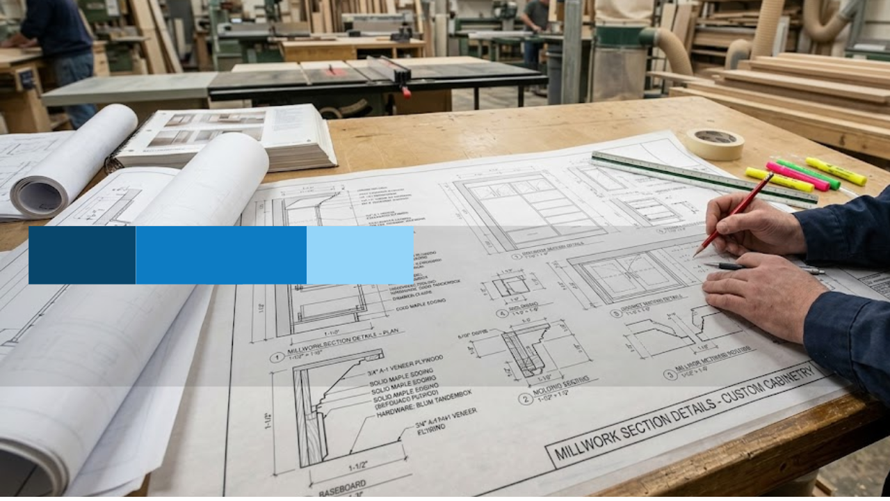 How Millwork Shop Drawings Ensure Flawless Project Execution