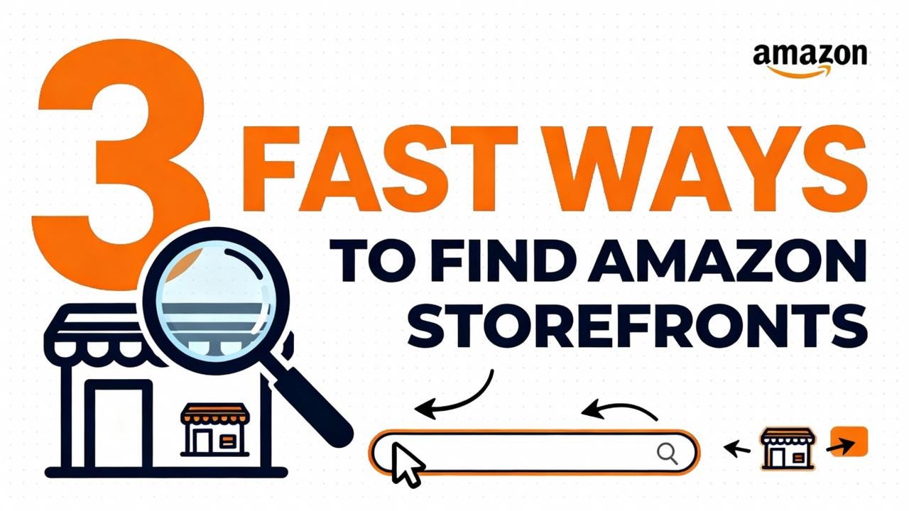 3 Fast Ways To Find Amazon Storefronts And Seller Info