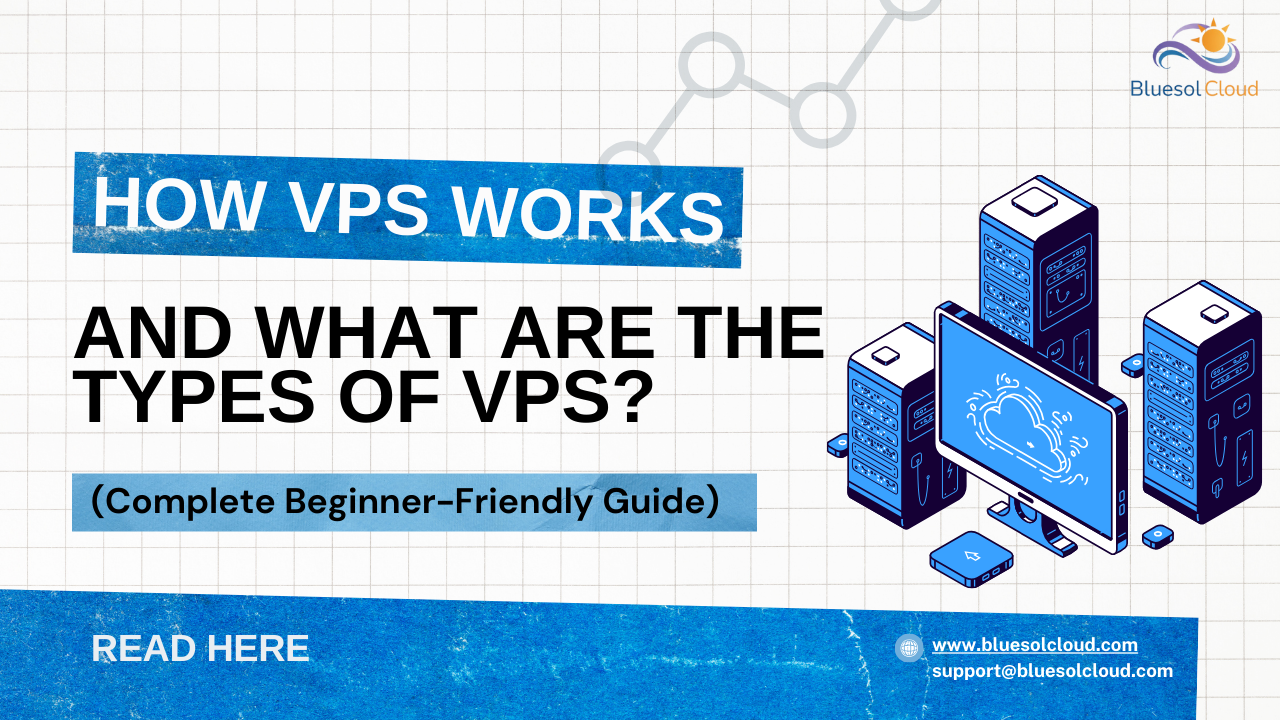 How VPS Works and What Are the Types of VPS? (Complete Beginner-Friendly Guide)