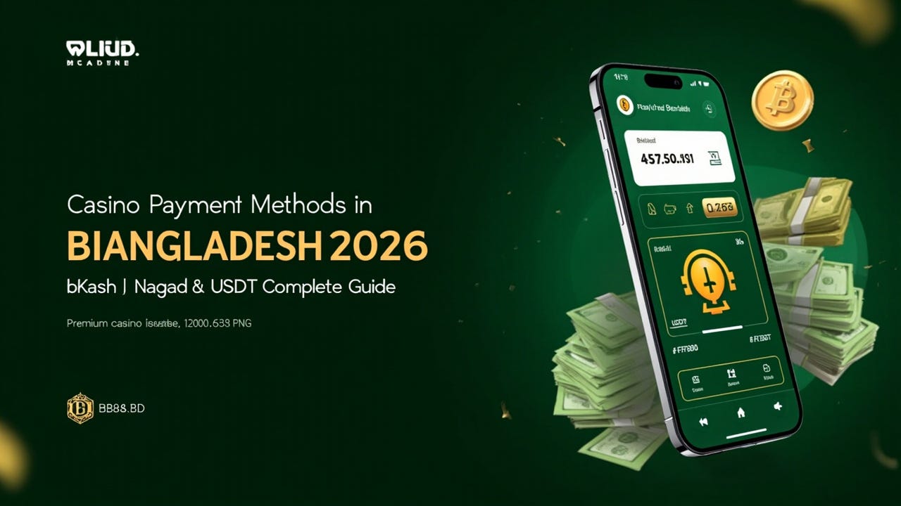 Casino Payment Methods in Bangladesh 2026 — bKash, Nagad & USDT Complete Guide