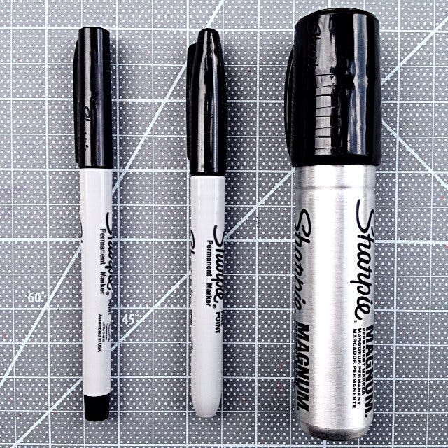 Sharpie Magnum Black Marker - FLAX art & design