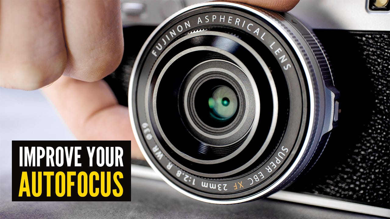 Improve your Fujifilm autofocus.