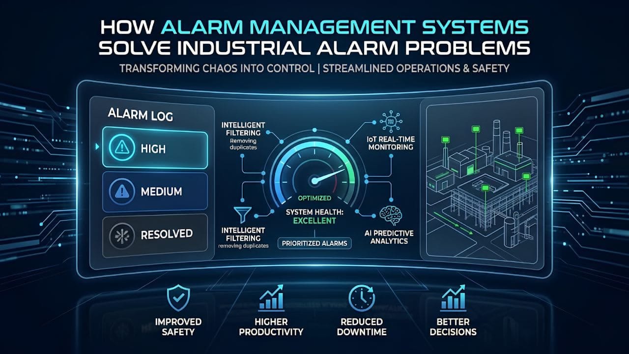 How Alarm Management Systems Solve Industrial Alarm Problems