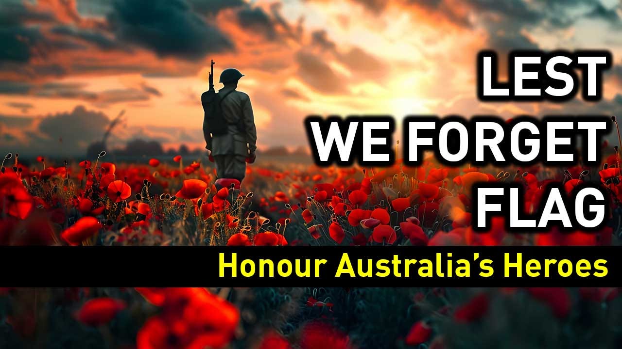 Lest We Forget: A Visual Tribute to Honour, Reflect, and Remember