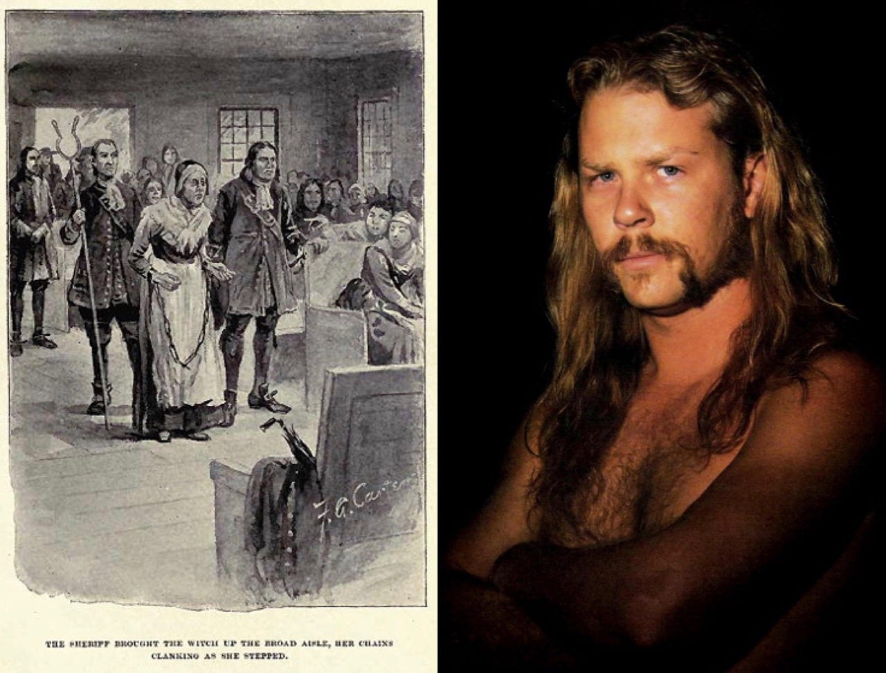 Heavy Metal Genealogy: James Hetfield and the Salem Witch Trials