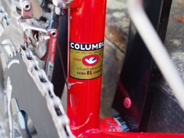 値下げ！Daccordi ロードバイクフレーム 赤 Columbus SL 値下げ！Daccordi ロードバイクフレーム 赤 Columbus SL