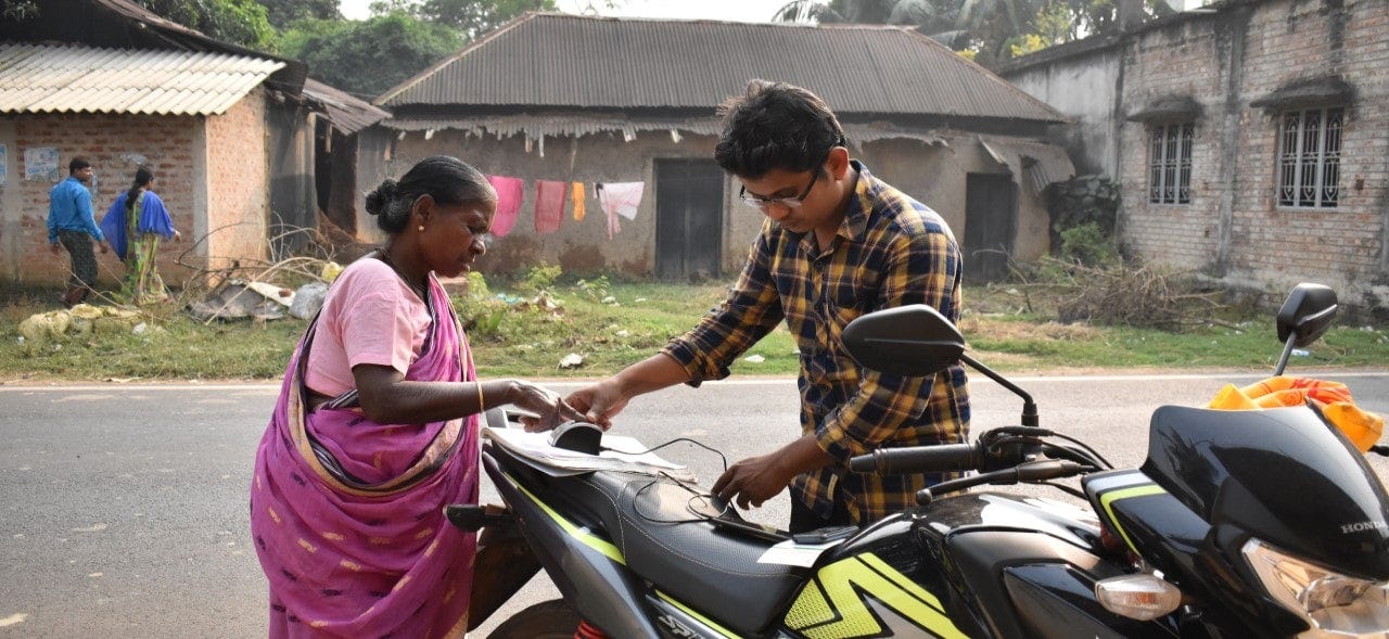 How can financial institutions provide handholding support for the elderly?