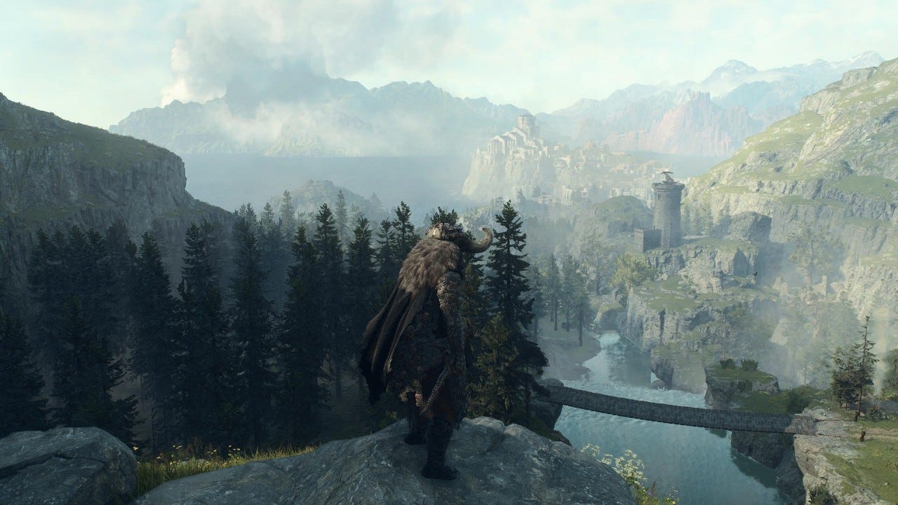 Como os mapas de Dragon’s Dogma 2 refletem o “design de paciência” do jogo