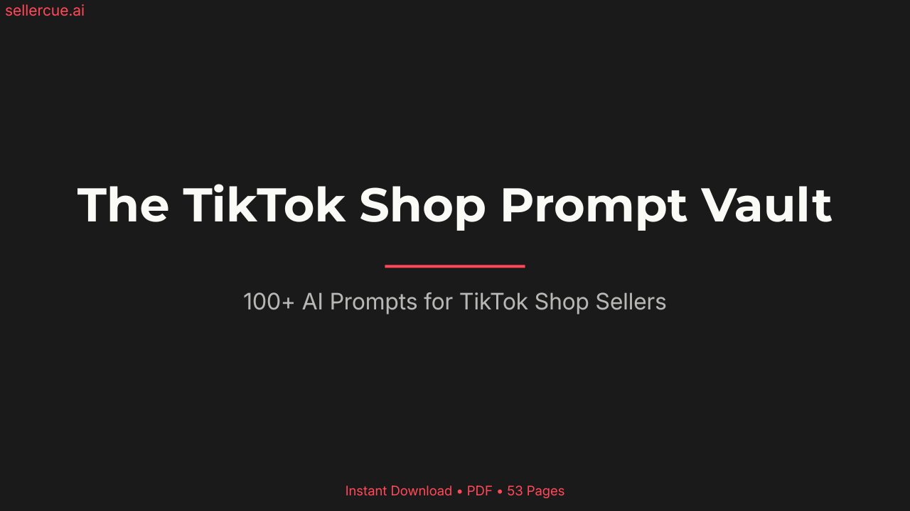 5 AI Prompts Every TikTok Shop Seller Needs Right Now