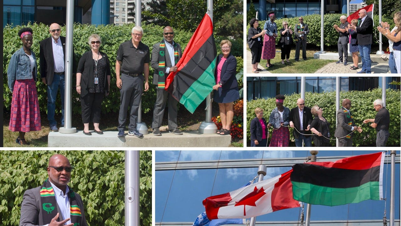 RH Pan-African Flag Raising 2025