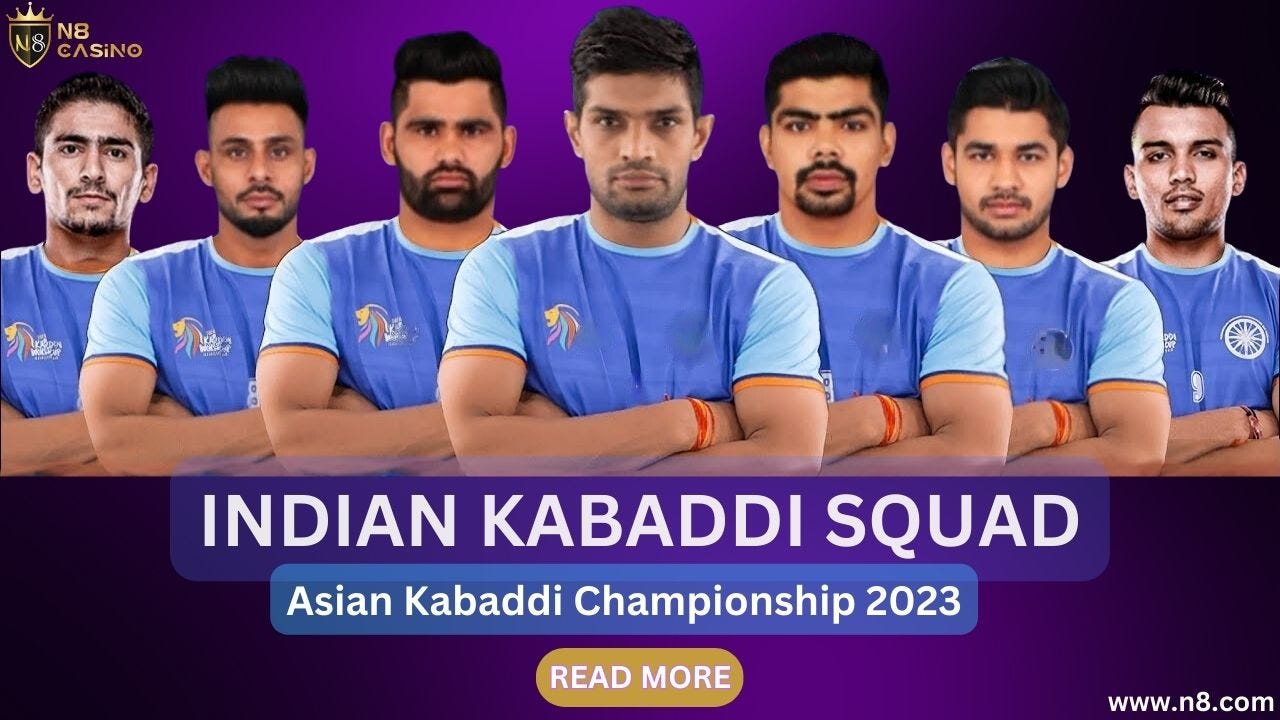 Indian Kabaddi Team Announced for Asian Kabaddi Championship 2023