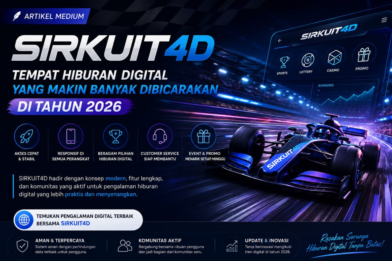 SIRKUIT4D: Tempat Hiburan Digital yang Makin Banyak Dibicarakan di Tahun 2026