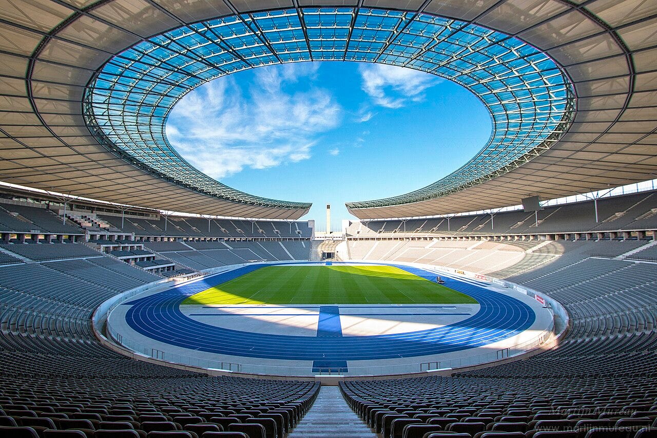 Estádio Olímpico de Munique, palco da Final