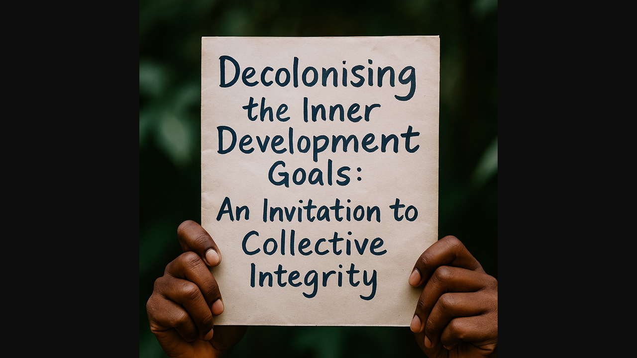 Decolonising the Inner Development Goals (IDGs)