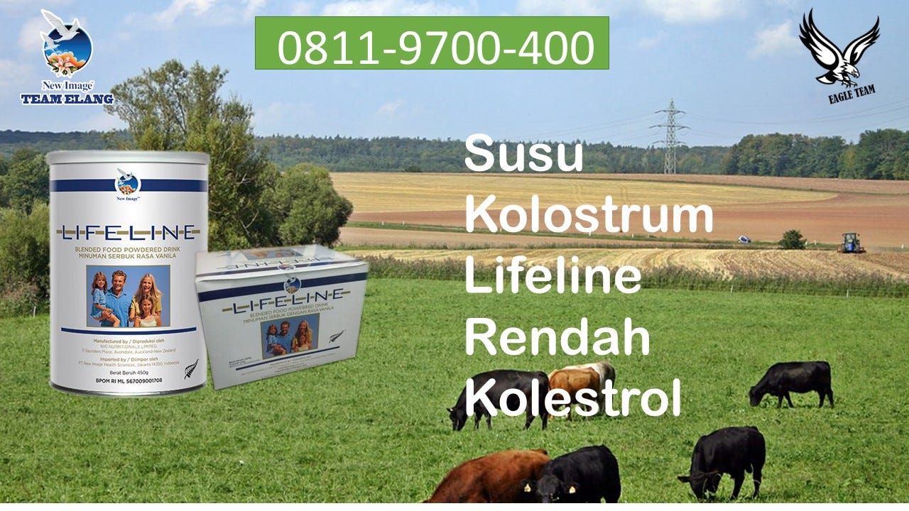 WA 0811–9700–400 / Susu Kolostrum Lifeline Obat Kolesterol Di Bekasi